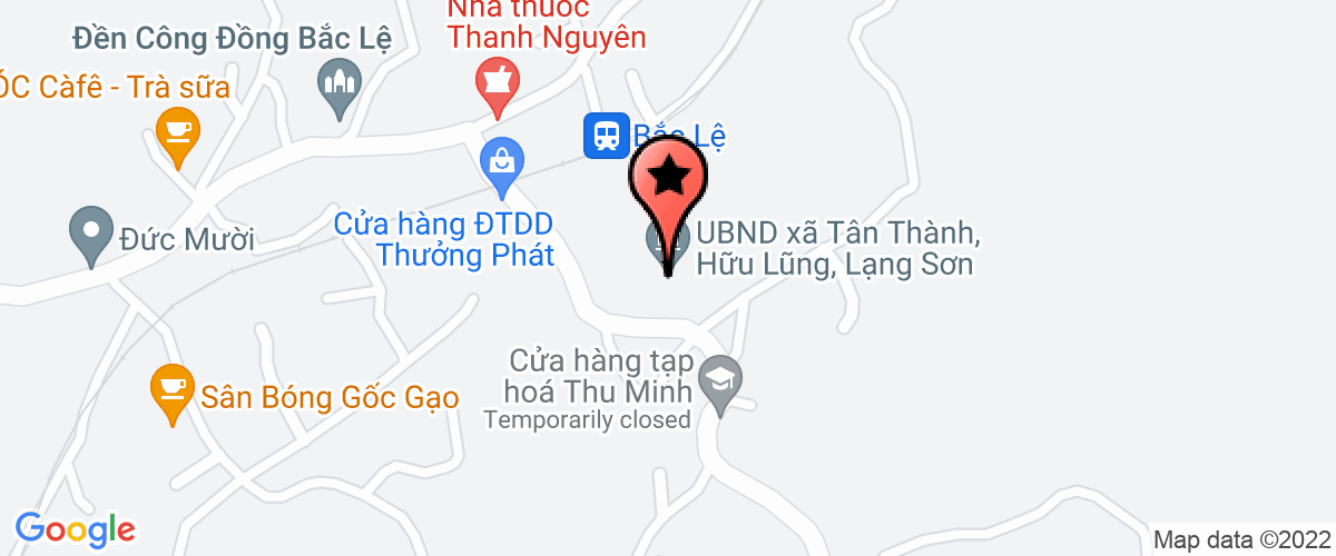 Bản đồ đến địa chỉ UBND xã Tân Thành