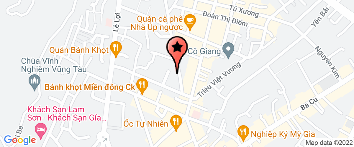 Bản đồ đến địa chỉ Công Ty TNHH Tui