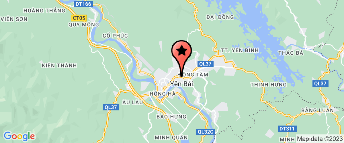 Map to Yen Bai Capital Construction Lottery Company Limited