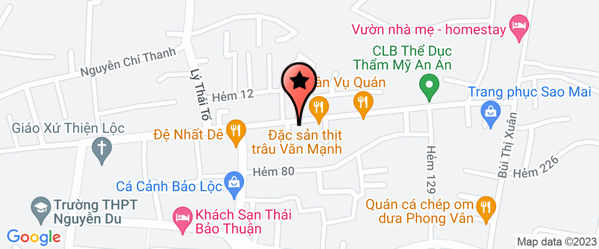 Bản đồ đến địa chỉ Công Ty TNHH Thương Mại Dịch Vụ Kỹ Thuật Hoài Ân