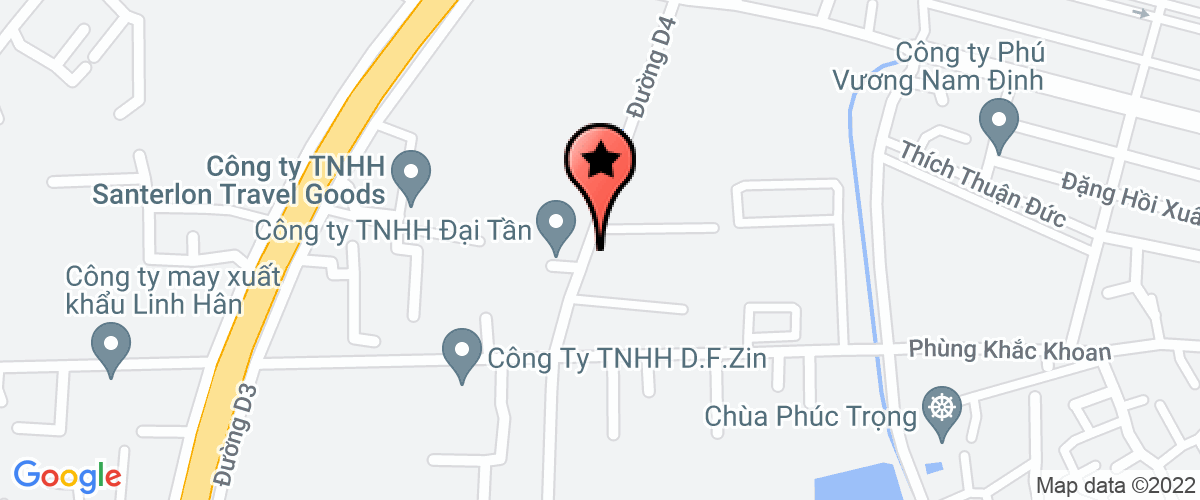 Bản đồ đến địa chỉ Công ty TNHH Nam Định KATOH