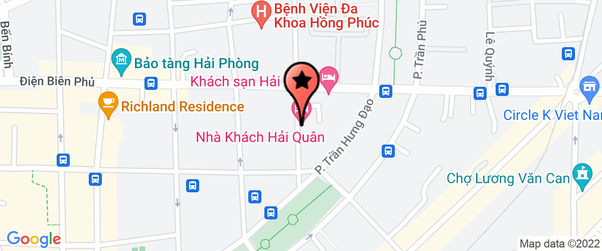 Map to Hoang Gia Exim Joint Stock Company