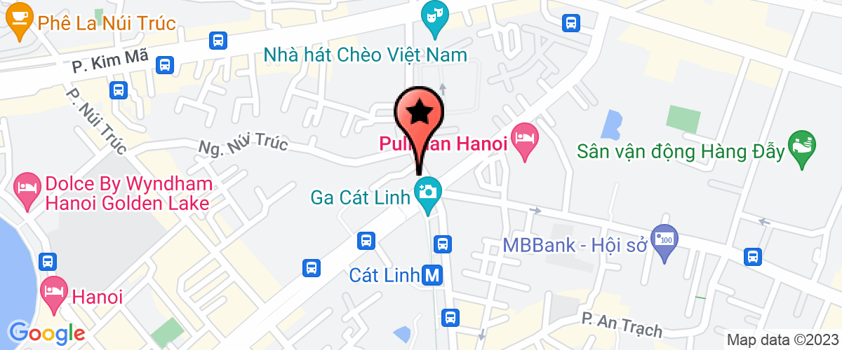 Bản đồ đến địa chỉ Công ty cổ phần thương mại đầu tư xăng dầu - gas Hà Nội