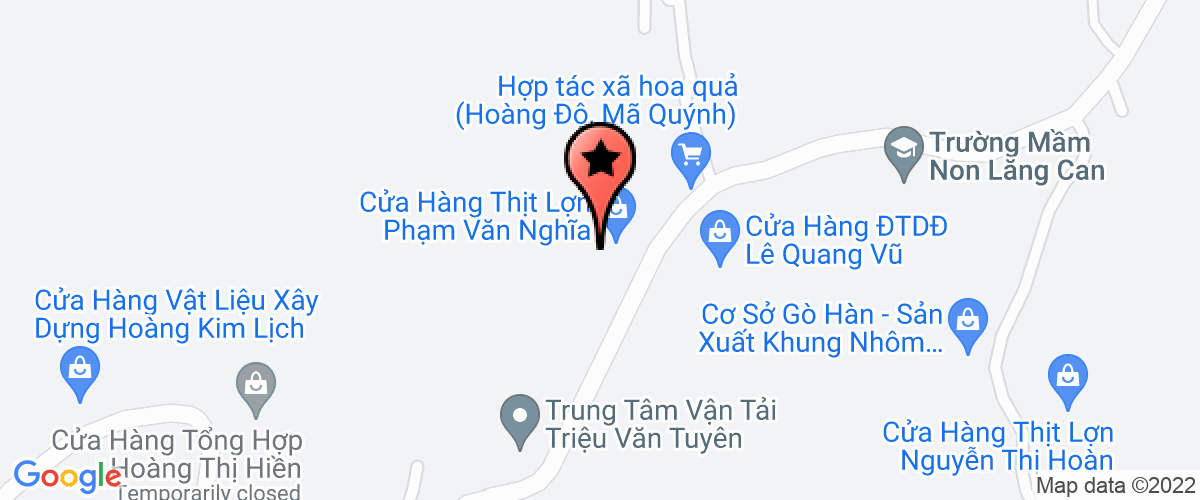 Map to Dang Duong Golden Dragon Company Limited