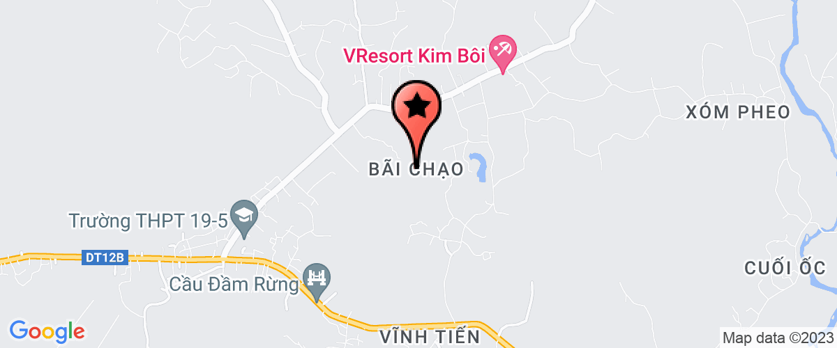Bản đồ đến địa chỉ Công Ty TNHH Nông Lâm Sản Kim Bôi Hb