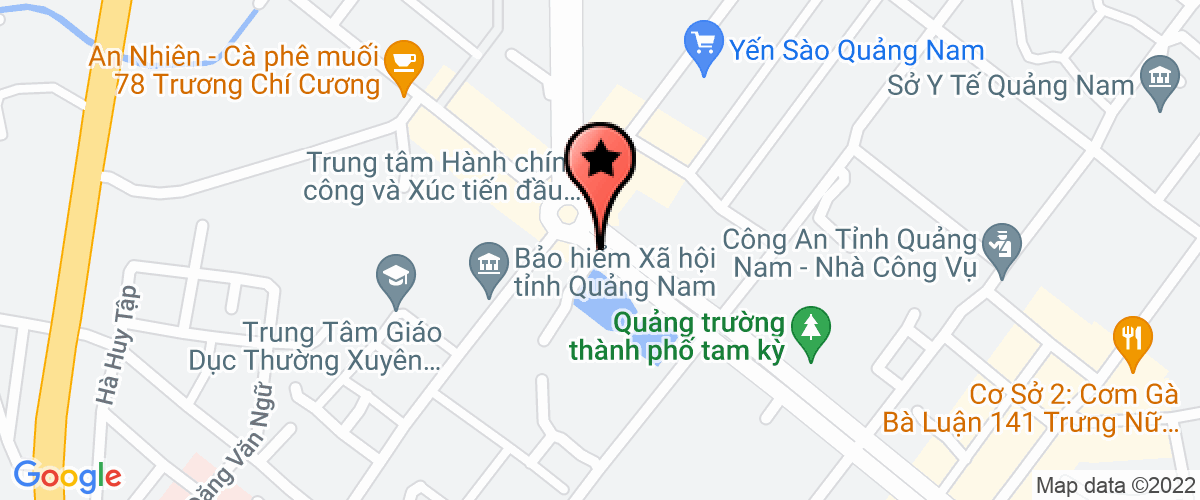 Bản đồ đến địa chỉ Trung tâm Tin học - Công báo Quảng Nam