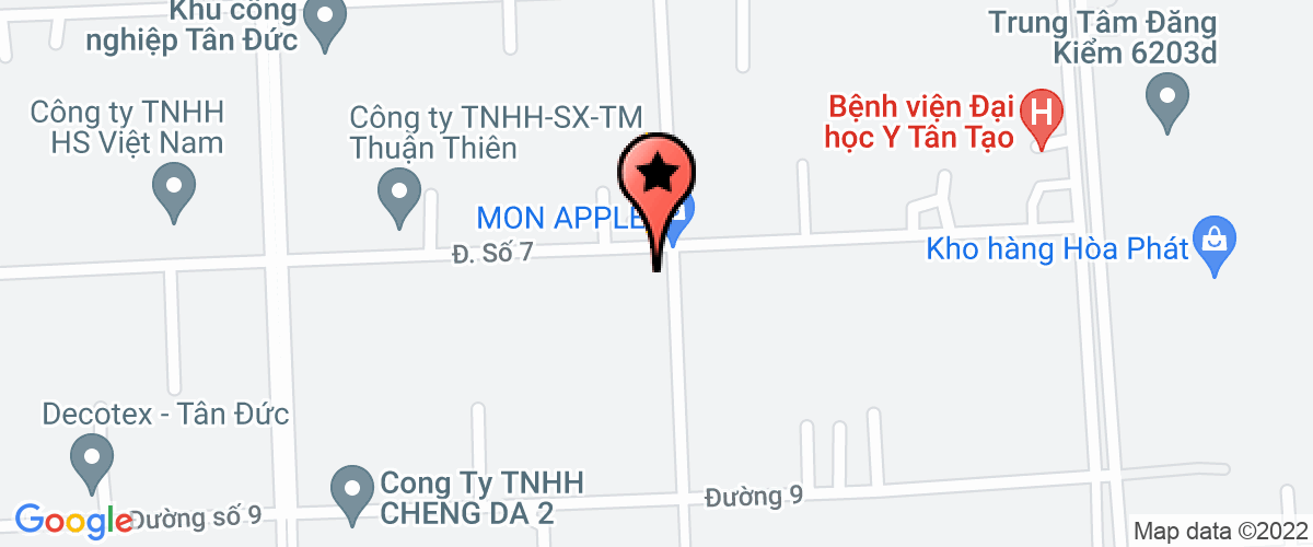 Bản đồ đến địa chỉ Công Ty TNHH Vigor Tvn