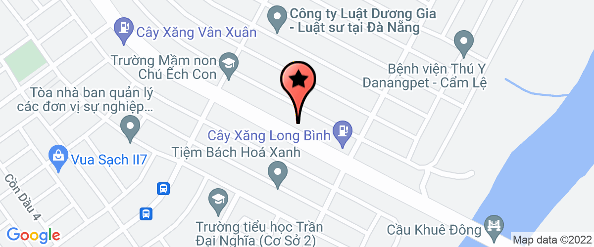 Map to Trung Tin Materi Company Limited