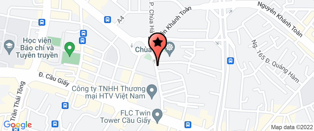 Bản đồ đến địa chỉ Công Ty Cổ Phần Đầu Tư Vnff Việt Nam