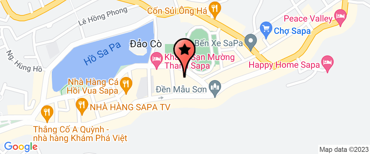 Map to Viet Phap Sapa Joint Stock Company