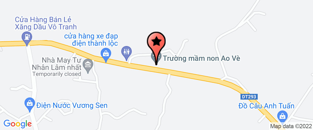 Map to Phung Dong Dove Clean Company Limited