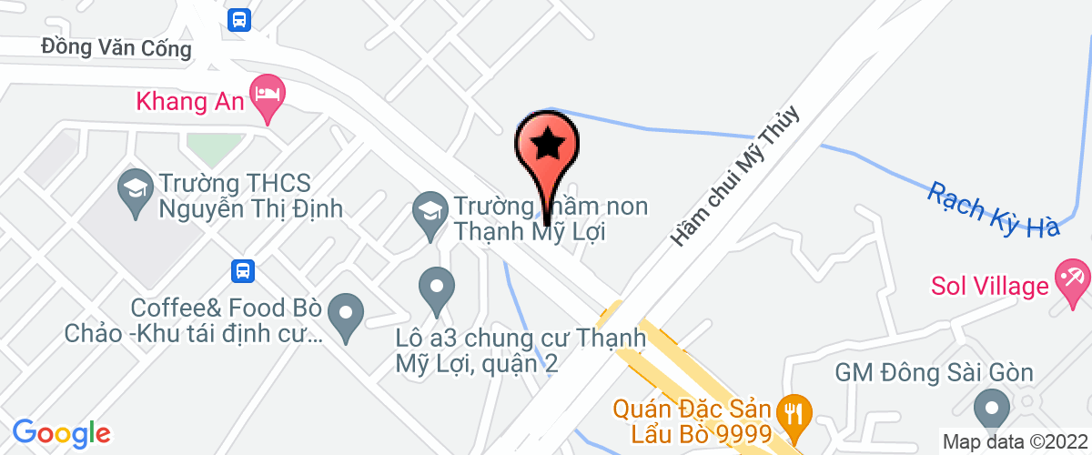 Map to Dong Tien Engineering Technology Company Limited