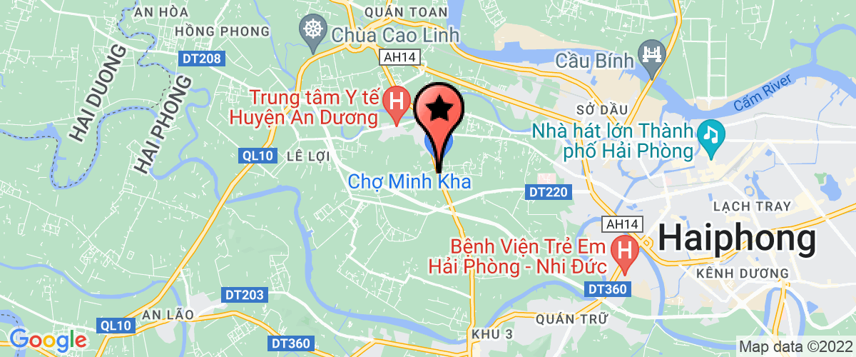 Bản đồ đến địa chỉ Công Ty TNHH Thương Mại Minh Diệp