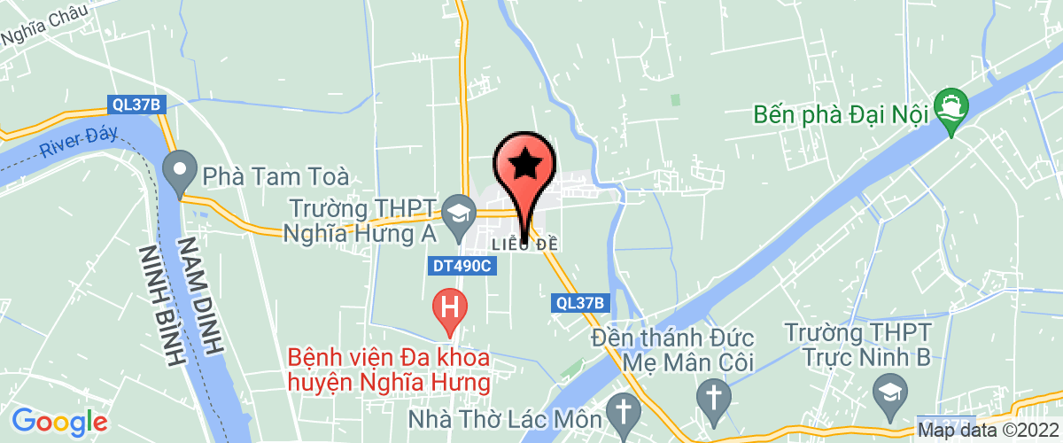 Bản đồ đến địa chỉ Công Ty TNHH Một Thành Viên Khai Thác Công Trình Thuỷ Lợi Nghĩa Hưng
