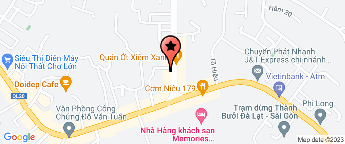 Bản đồ đến địa chỉ Công Ty TNHH Trần Gia Bảo Lâm Đồng