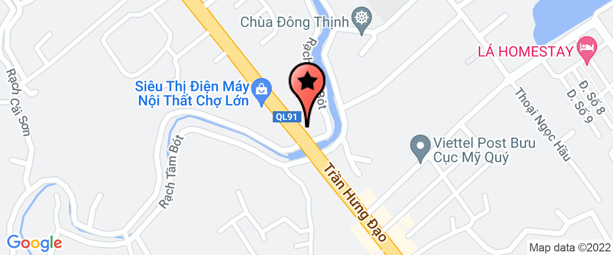 Bản đồ đến địa chỉ Công Ty TNHH Nano Mêkông
