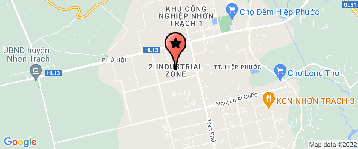 Bản đồ đến địa chỉ Công ty TNHH Chế Biến Thực Phẩm Thương Mại Pha Lê