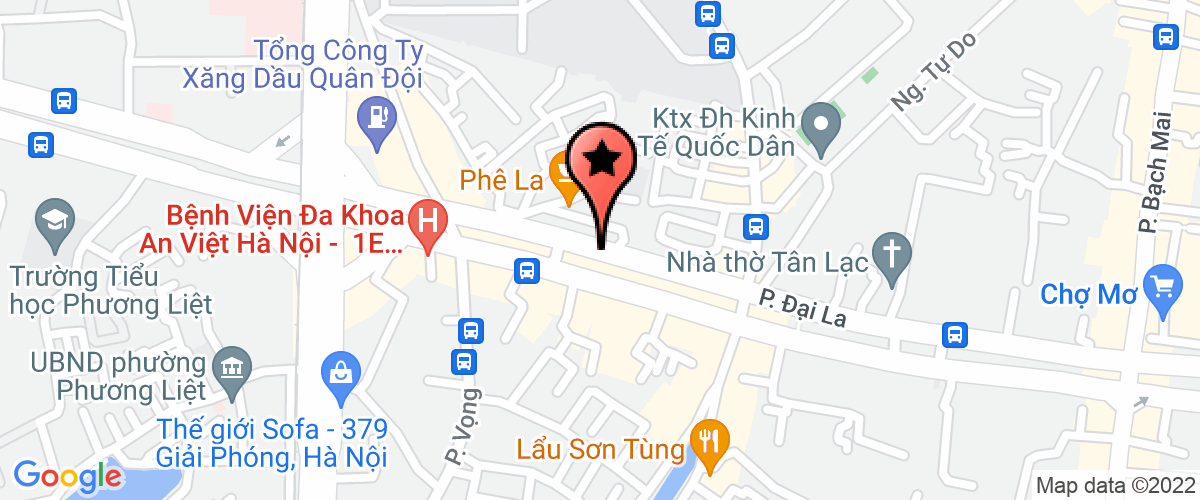 Bản đồ đến địa chỉ Công Ty TNHH Thương Mại Sx Bao Bì Carton Geleximco - Chi Nhánh Hà Nội
