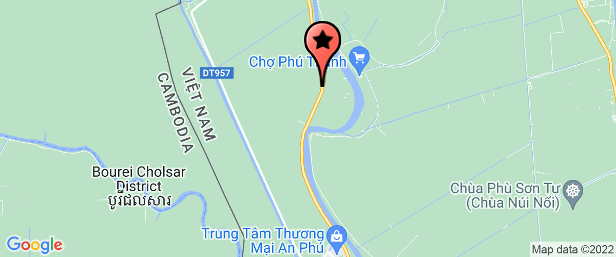 Bản đồ đến địa chỉ Công Ty TNHH Một Thành Viên Cây Xanh Anh Khang