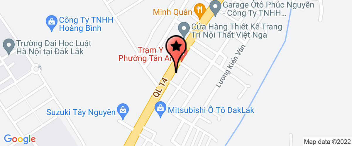 Map to Dak Phe Company Limited