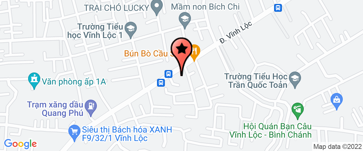 Map to Tuong Lai Viet Education Company Limited