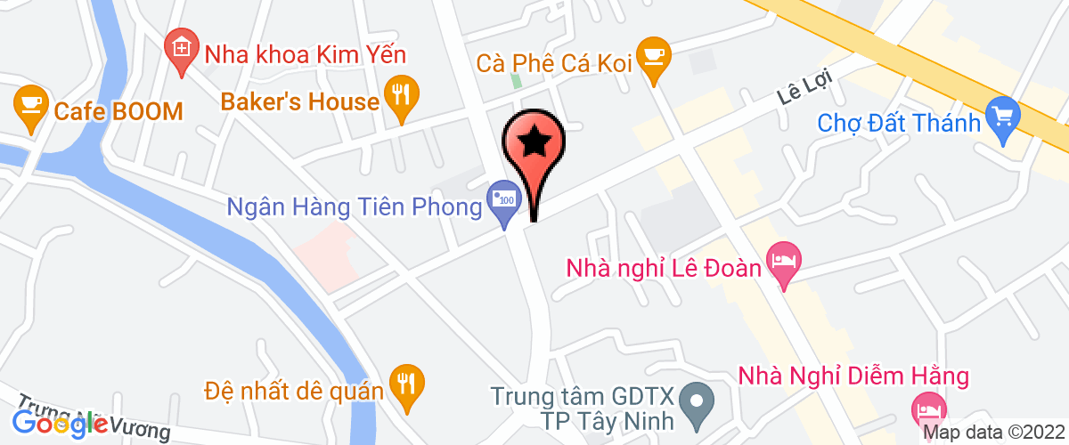 Map to Thien Phu Tay Ninh Real Estate Investment Joint Stock Company