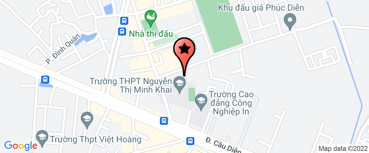 Bản đồ đến địa chỉ Công Ty TNHH Sản Xuất - Thương Mại Ngọc Sơn Hà Nội