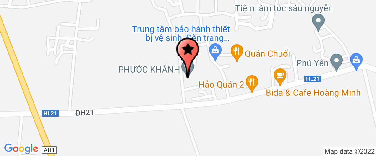 Bản đồ đến địa chỉ Công Ty Trách Nhiệm Hữu Hạn Ngọc Hà Duyên