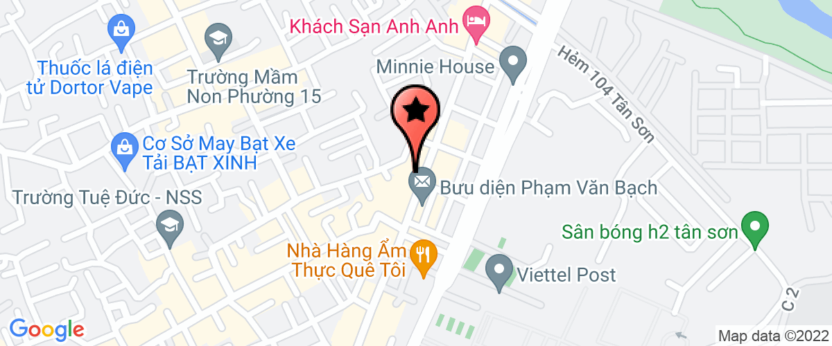 Bản đồ đến địa chỉ Công Ty TNHH Xuất Nhập Khẩu Nông Sản Thực Phẩm Thiên Phúc Việt Nam