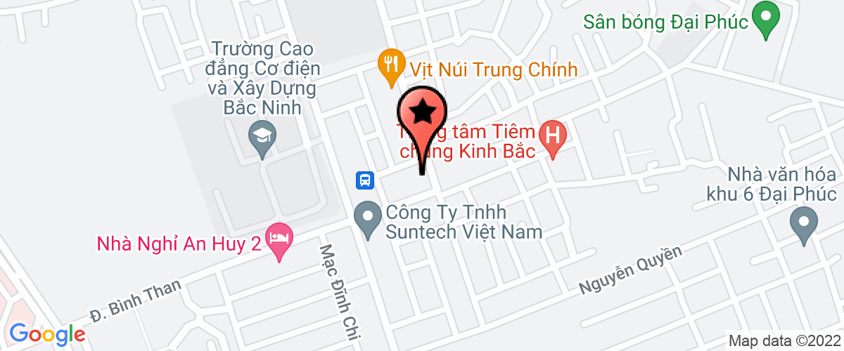 Map to An Gia Phat Viet Nam Joint Stock Company