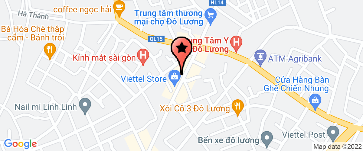 Bản đồ đến địa chỉ Trung tâm y tế Đô Lương
