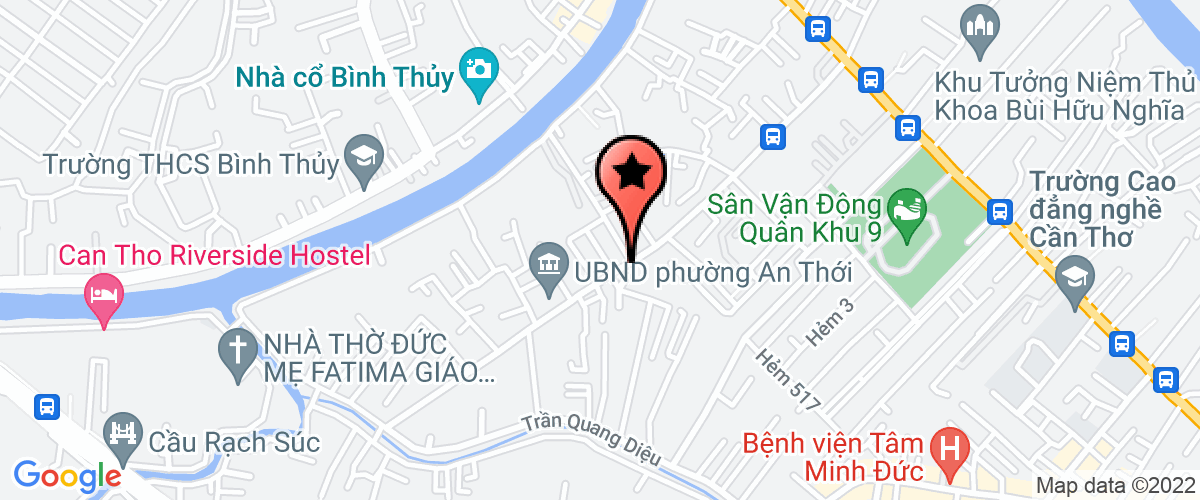 Bản đồ đến địa chỉ Công Ty Trách Nhiệm Hữu Hạn Một Thành Viên Thực Phẩm T&H Việt Nam