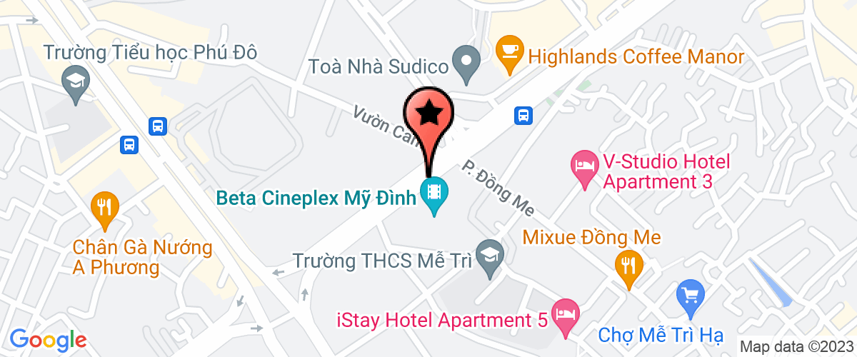 Map to Viet Hoa Construction and Travel Trading Company Limtied