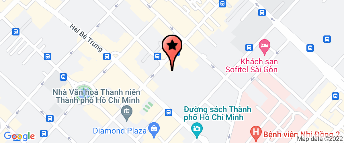 Map to Nam Viet Manufacturing - Service Company Limited
