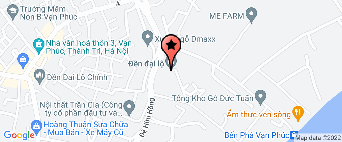 Map to Dai Lam Moc Services Company Limited