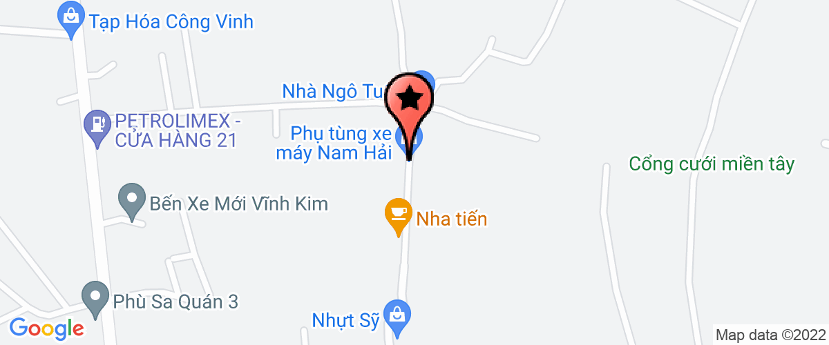 Bản đồ đến địa chỉ Công Ty TNHH Xăng Dầu Bảy Nhớ