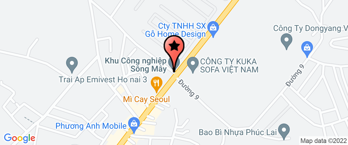 Bản đồ đến địa chỉ Công Ty TNHH Cơ Khí Chính Xác Hùng Hoàng