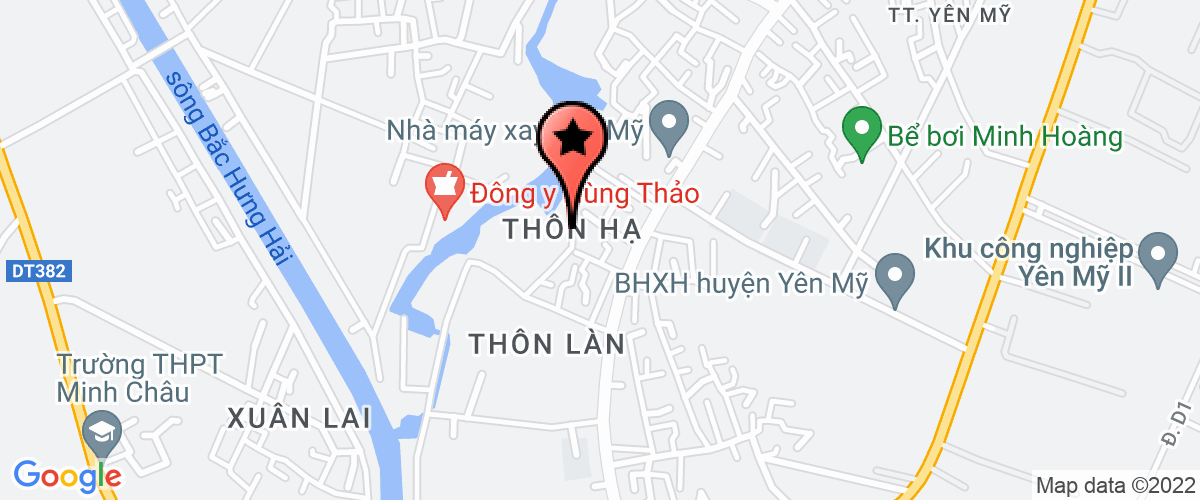 Bản đồ đến địa chỉ Công ty TNHH Yên Hưng
