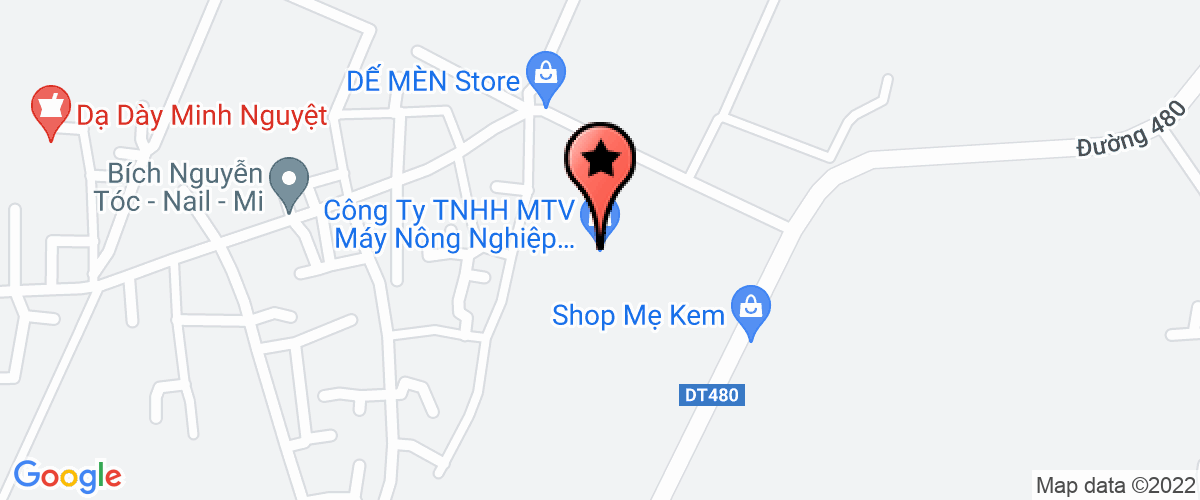 Map to Duong Anh Company Limited