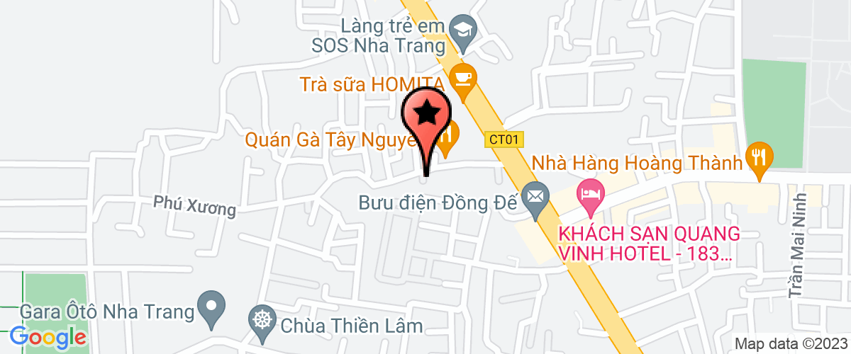 Map to Khanh Quan Sae - Land Transportion Trading and Service Co.,Ltd