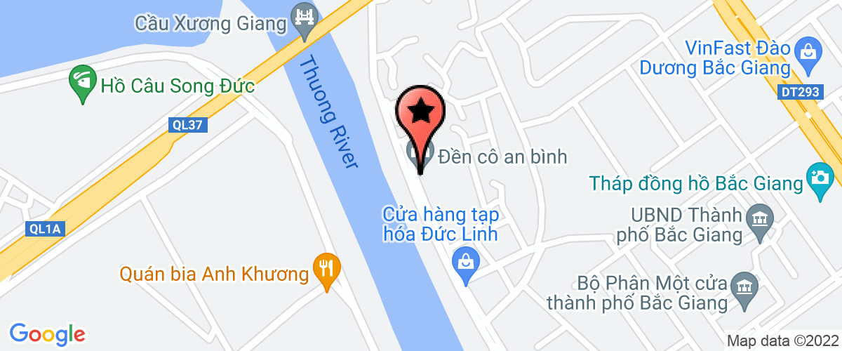 Bản đồ đến địa chỉ Công Ty TNHH Toàn Thịnh - Bắc Giang