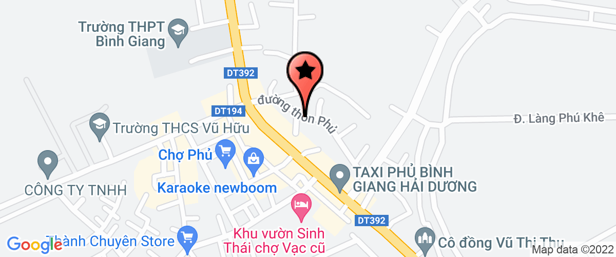 Bản đồ đến địa chỉ Công ty TNHH GRANDOCEAN