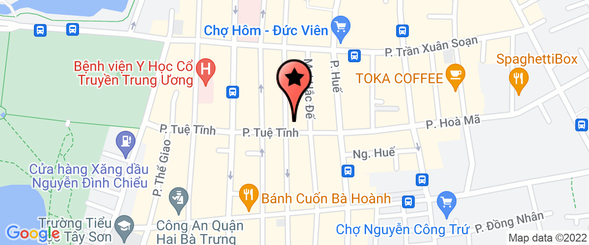 Map to Street Coffee Trading and Service Joint Stock Company