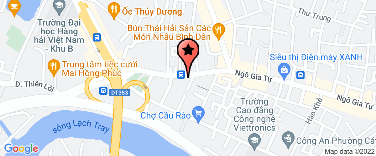 Map to Tri Nguyen Steel Joint Stock Company