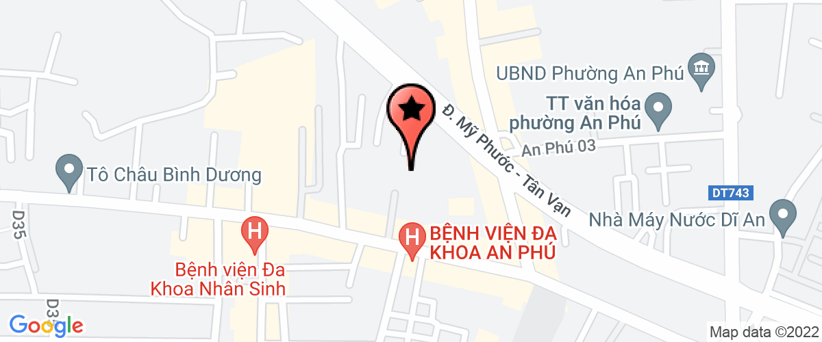 Bản đồ đến địa chỉ Công Ty TNHH In Thuận Thiên Phú
