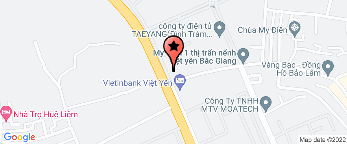 Bản đồ đến địa chỉ Công ty TNHH Dongjin Việt Nam