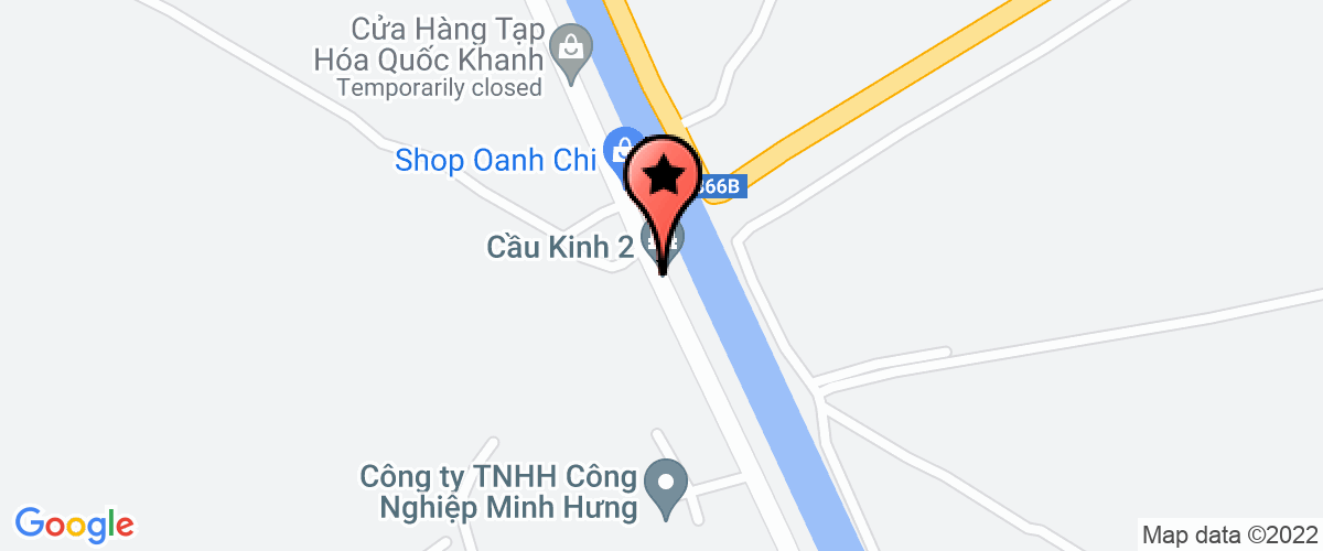 Map to Hoang Hung Thinh Company Limited