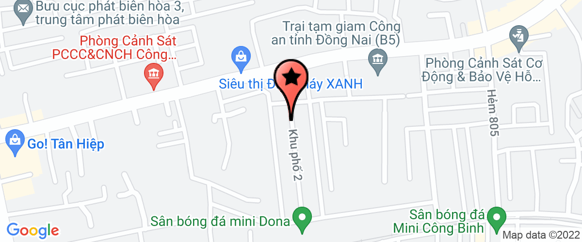 Bản đồ đến địa chỉ Công Ty TNHH Thủy Tiên Phát