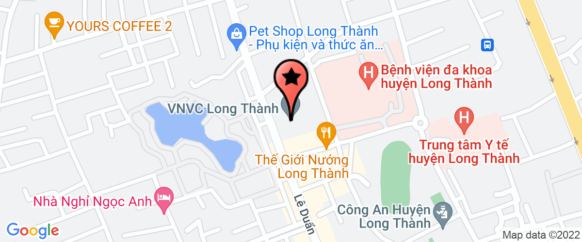 Map to Long Thanh Phat Loc Building Company Limited