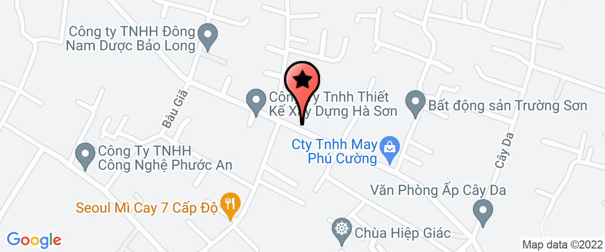 Map to Thien Phu Khang Company Limited